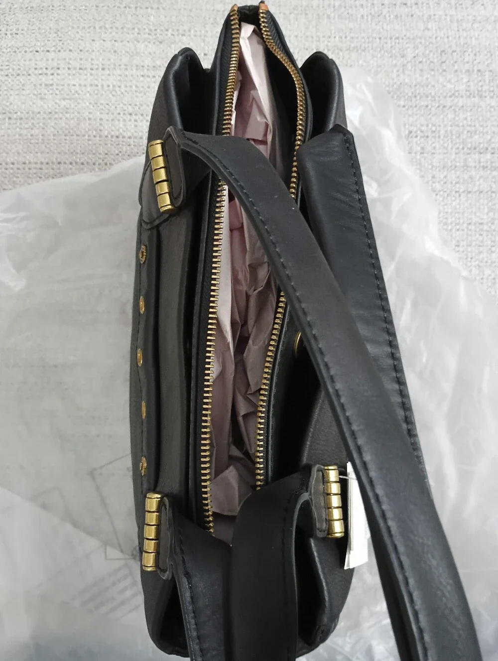 Set! The Sak Leather Satchel & Wallet